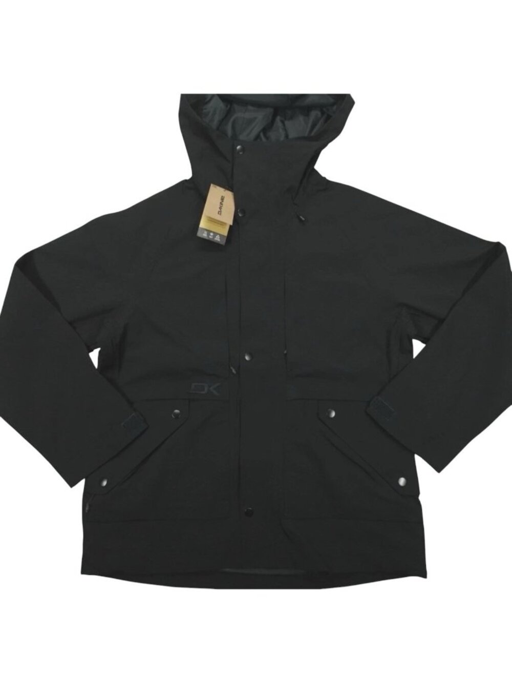 Dakine Scout Jacket Ski Snowboard Women's Size Medium Black 10k Waterproofing